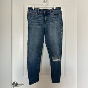 ABERCROMBIE & FITCH • Harper Low Rise Ankle Jeans • 29/8 •